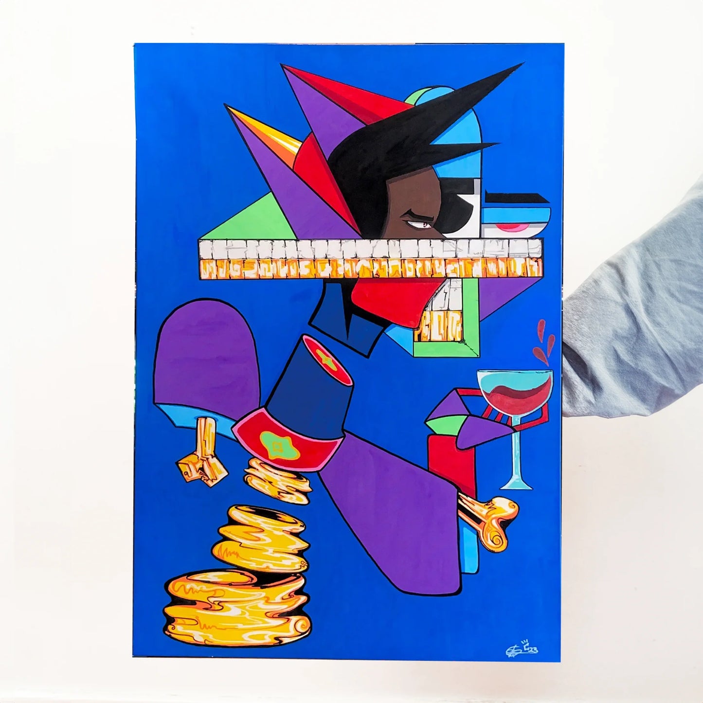 "MY CUP RUNNETH OVER / P$ALM 23:5" (2023)