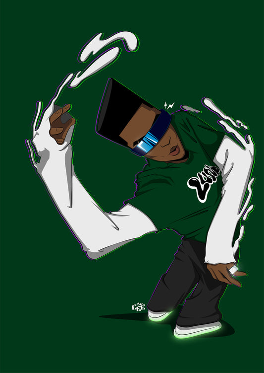 CEE X LUND "IN MY EYES" FINE ART PRINT (2024)