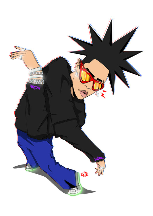 CEE X LUND "IN MY EYES" FINE ART PRINT (2024)