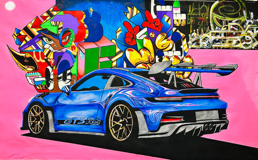 “911 Bubblegum v2” (2025)